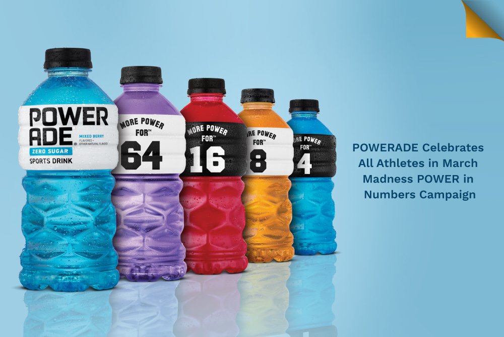 Powerade Drops March Madness Campaign Focused on Numbers
