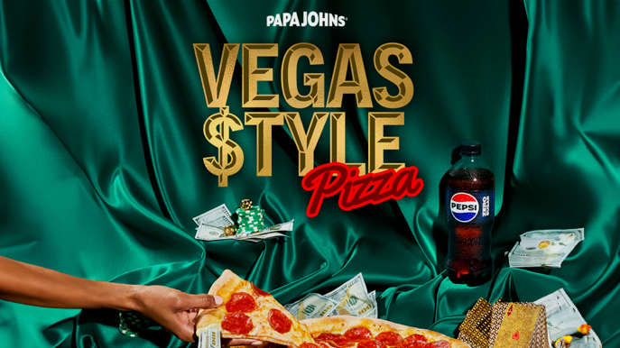Papa Johns gives Vegas a pizza of its own