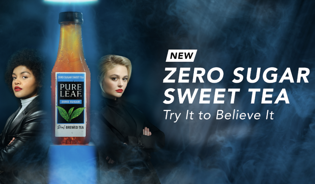 Pure Leaf drops zero sugar sweet tea